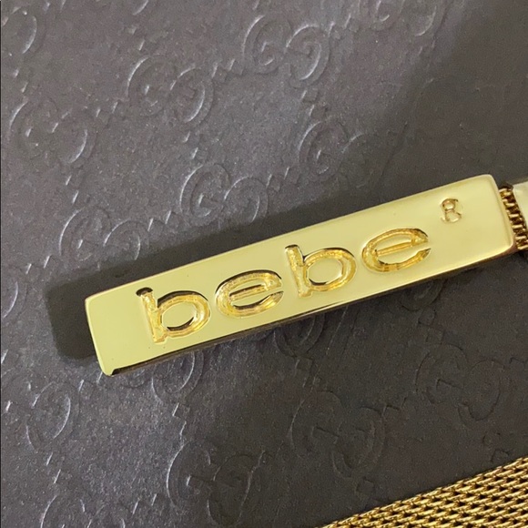 ?bebe?NEW goldtone mesh metal belt main image 6